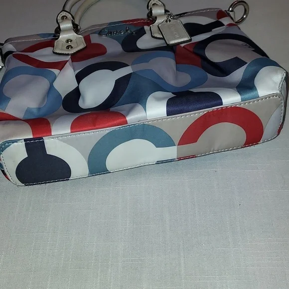 Coach Ashley Op Art Mini Tote Satchel Bag - Picture 6 of 12